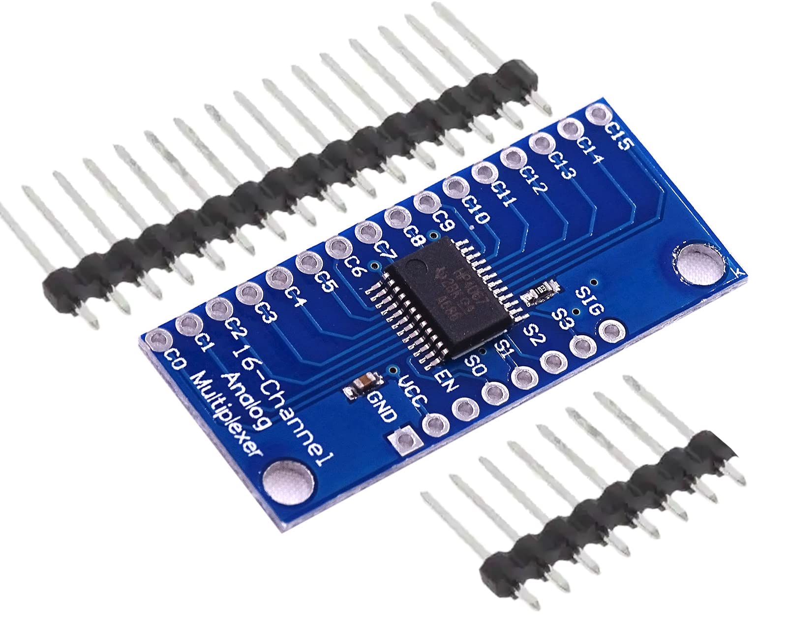 uno５５５ Robojax CD74HC4067 16-Channel Analog Digital Multiplexer Breakout